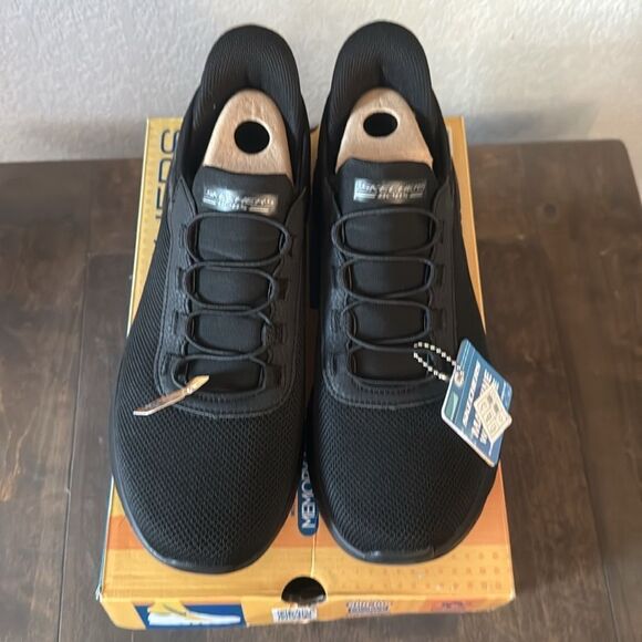 Skechers Men's Squad Chaos-Tough Walk Hands Free Slip-ins Sneaker Sz-9 Mens - Picture 12 of 14